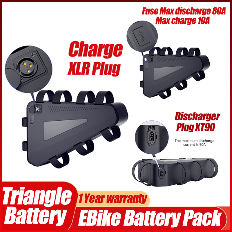 Batteria a triangolo per bici  - 72V 50Ah 21700 Lithium Battery recensione e prezzo