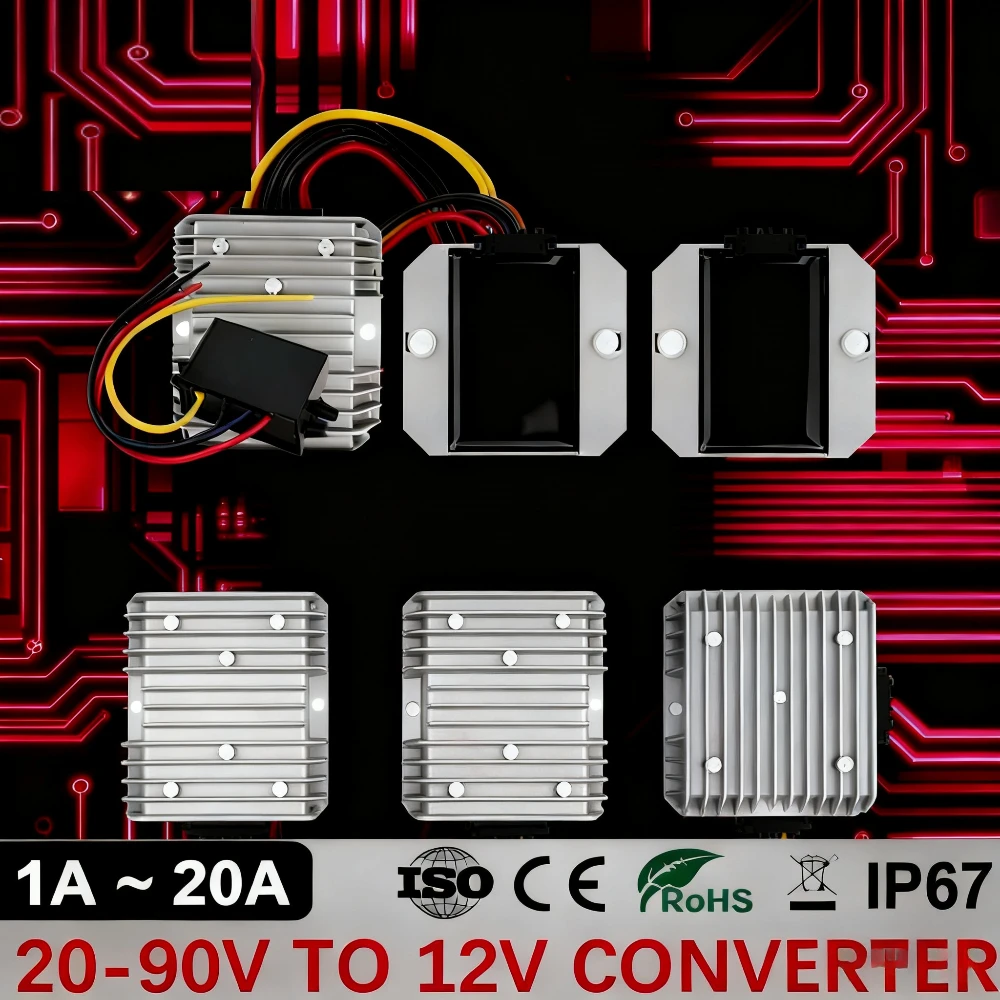Convertitore DC DC da 20-90 V  - 72V 15A Fast Charger recensione e prezzo