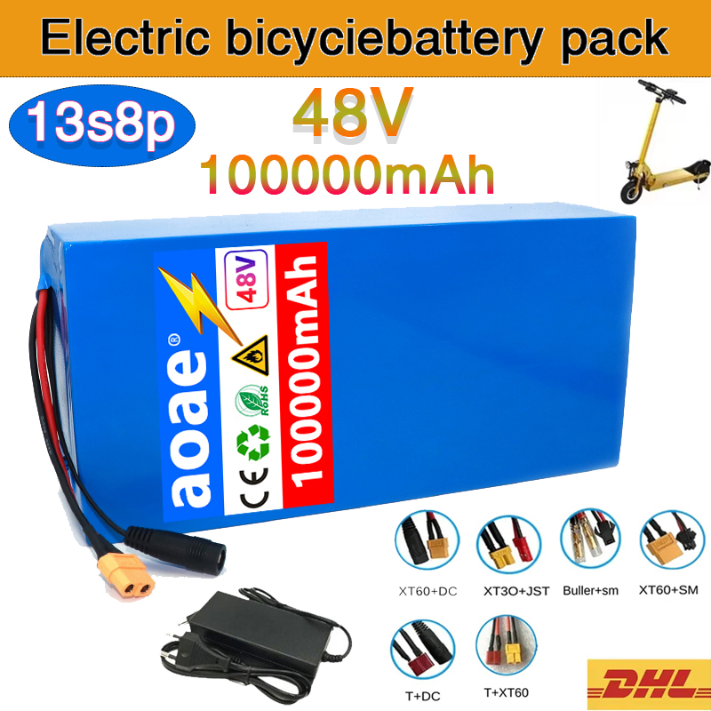 Batteria al litio 13S8P 48V 10 - 60V 50Ah Electric Scooter Battery recensione e prezzo